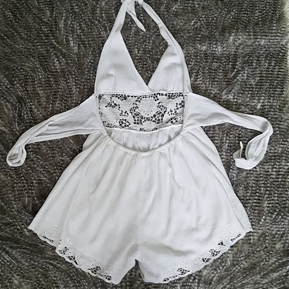 FREE PEOPLE white romper - Picture 3 of 3